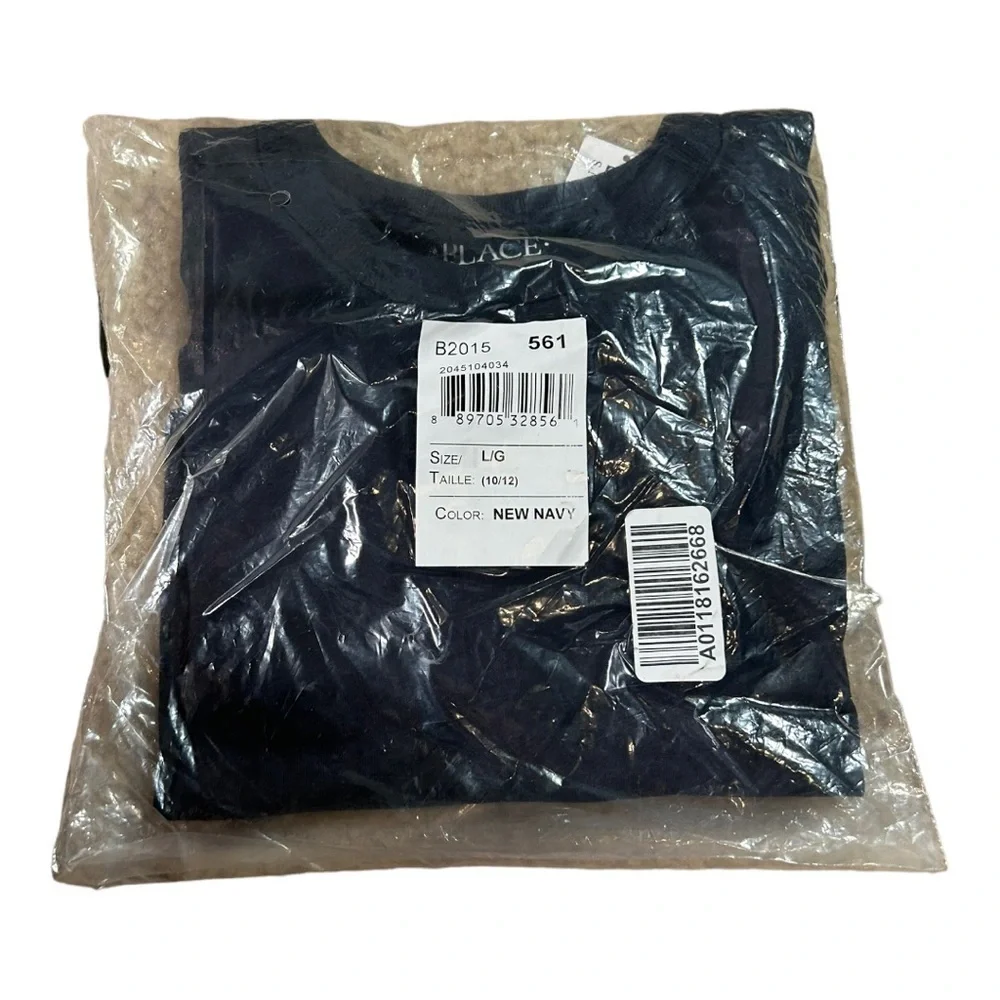 The Children’s Place Boys Regular Basic Layering Tee - New Navy (D1)